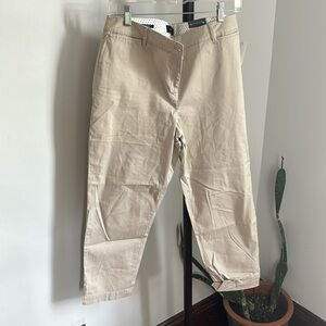 Talbots perfect crop pant